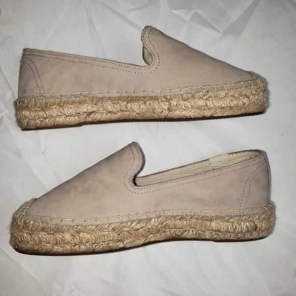 Soludos Shoes - Soludos Platform Espadrille Leather Flats